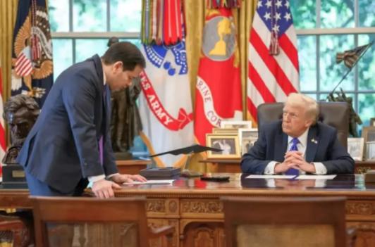 美国国务卿马可·鲁比奥在七国集团外长会议后的新闻发布会上表示：“就我们而言，已经