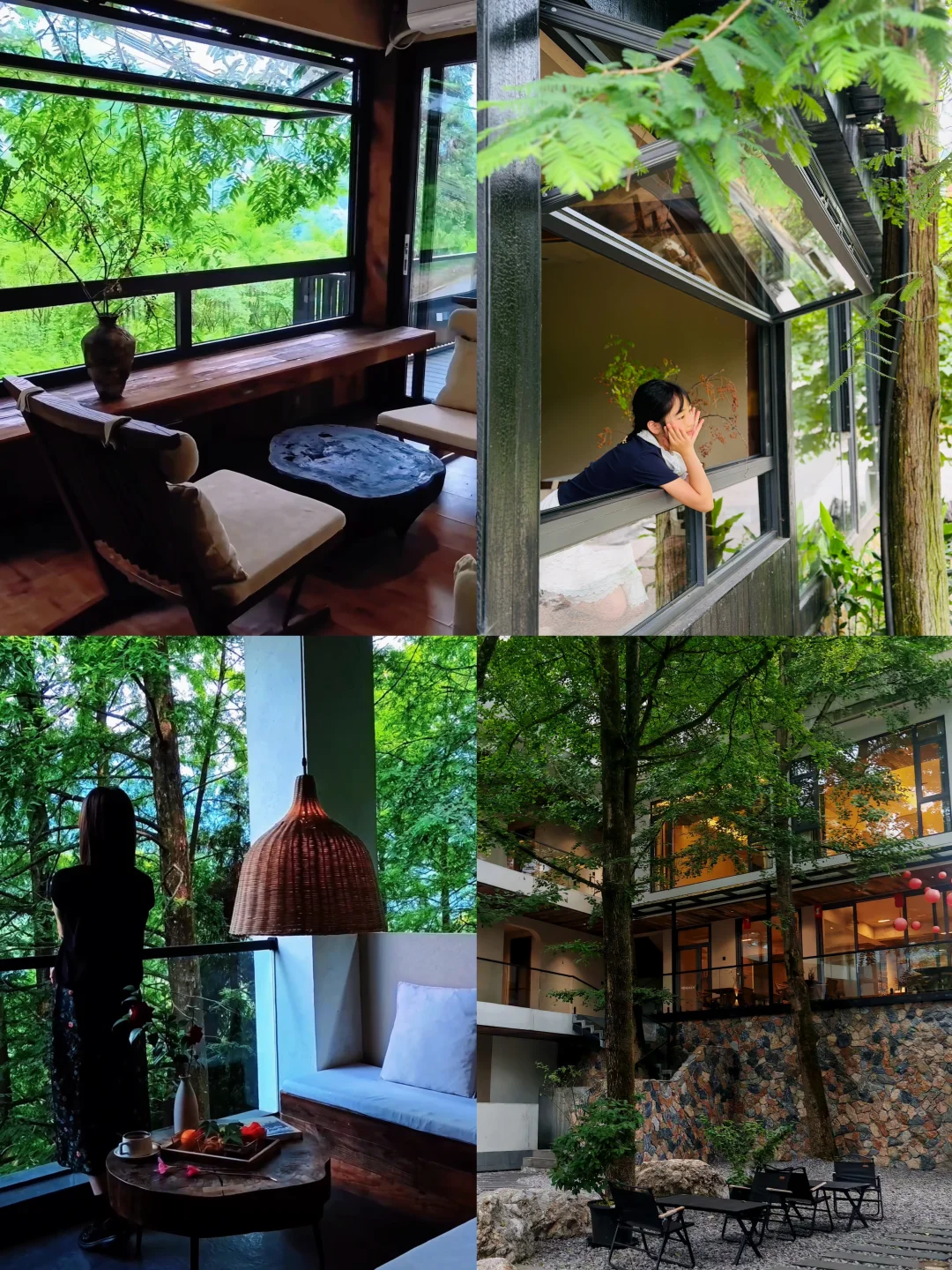 住进青城山民宿｜逛瀑布秘境，露台躺平吸氧✨