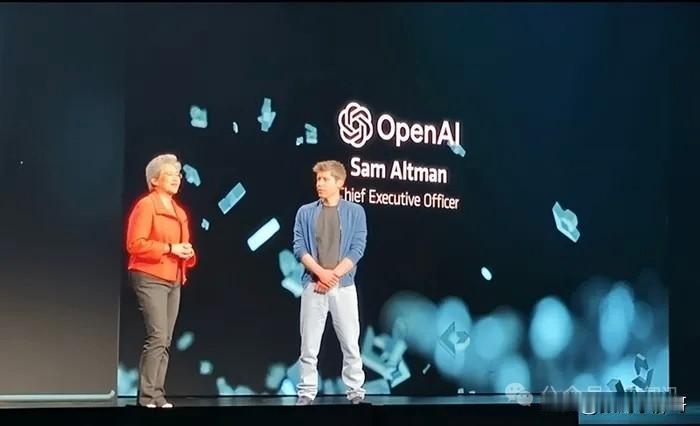 AMD终于和OPEN AI搭上线了...
按照国内供应链的玩法，这也算是OPEN