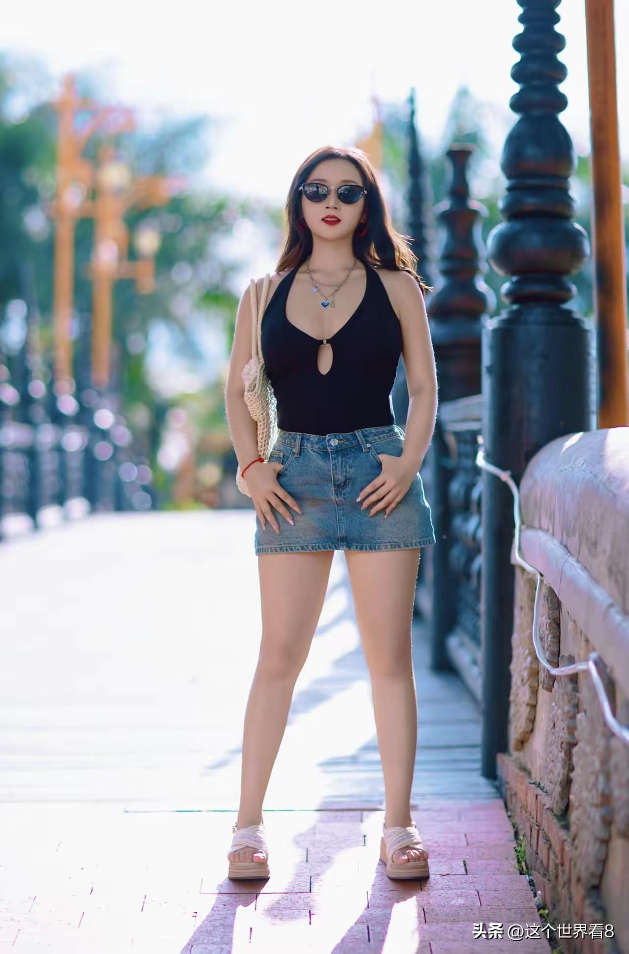 街拍系列（1908）秋日街拍写真 夜景街拍写真 街拍文艺大片 街拍穿搭图鉴 明媚