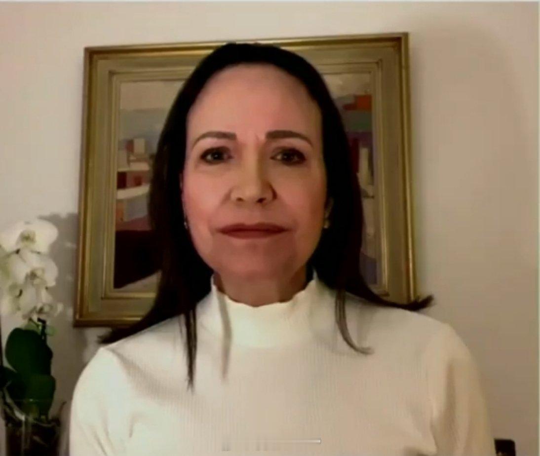 马查多想把和平奖送给特朗普马查多被特朗普否定成为委内瑞拉领导人后，马查多表示：我