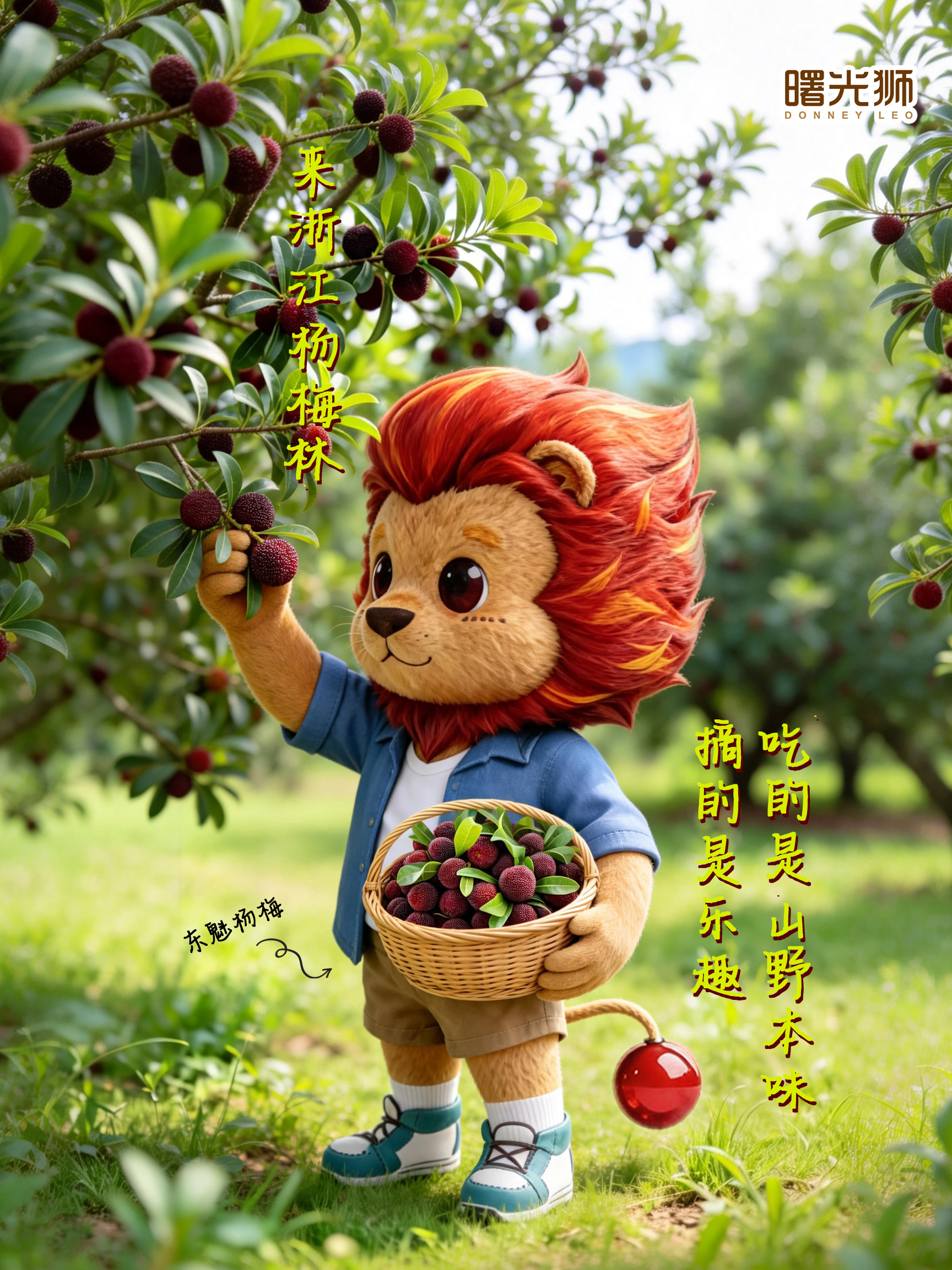 浙江杨梅放心吃不是所有的杨梅都叫浙江杨梅哦阿狮只吃浙江杨梅，尤其仙居杨梅上午采摘