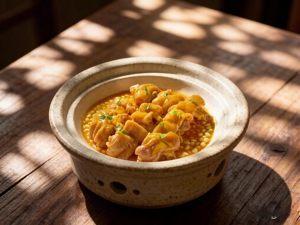 金豆子黄焖猪手

食材准备（3人份）

主料：猪蹄1只（约500克，斩3厘米块）