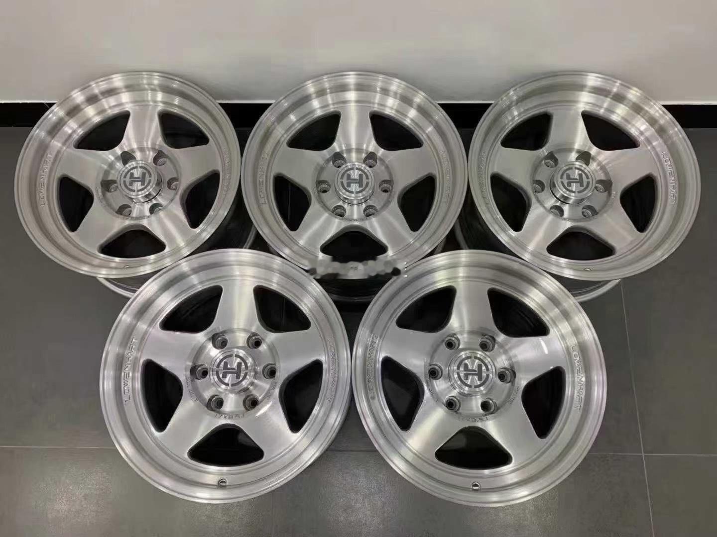 日本Lowenhart RC05 ​限量版拉丝银色​17*8.5J et±0 6
