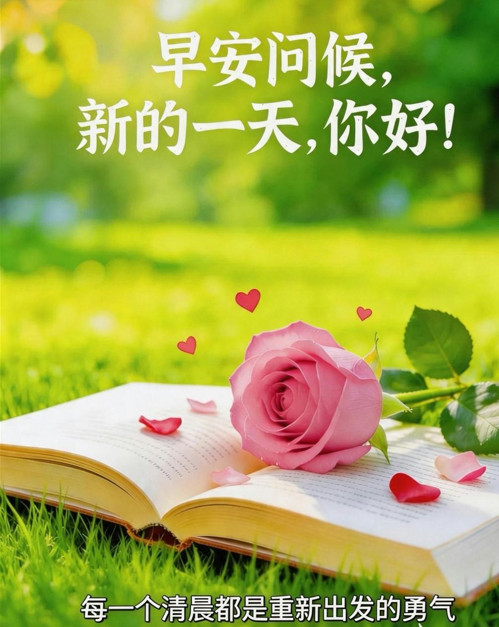 每个清晨都是重新出发的勇气