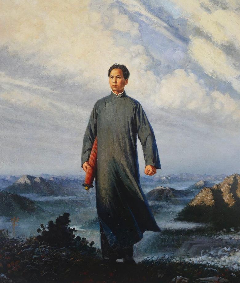 毛主席语录：“有了学问，好比站在山上，可以看到很远、很多的东西；没有学问，如在暗