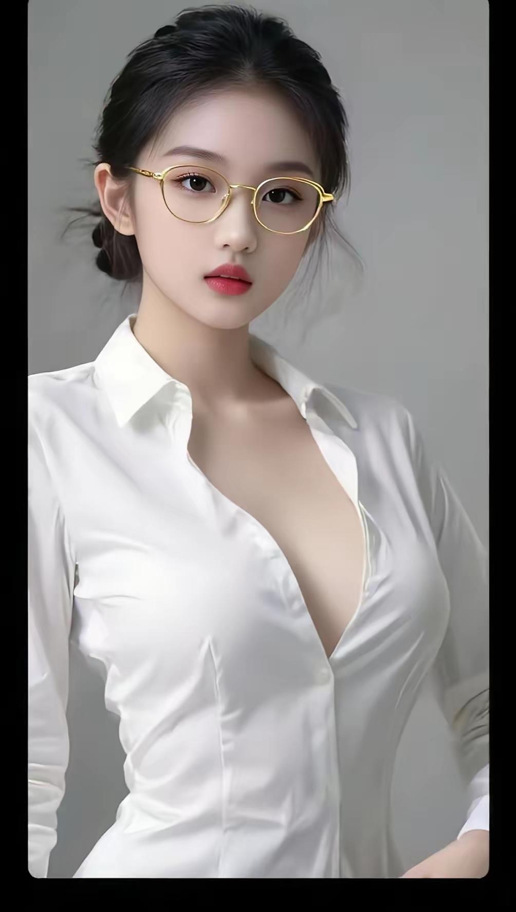 优雅气质，白衬衫的诱惑👗✨