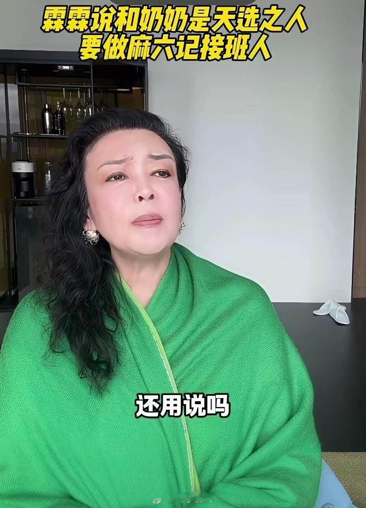 张兰这回是真有点糊涂了！他是忘记马筱梅也给他生了小小孙孙吗？天天说小霖儿要接班，