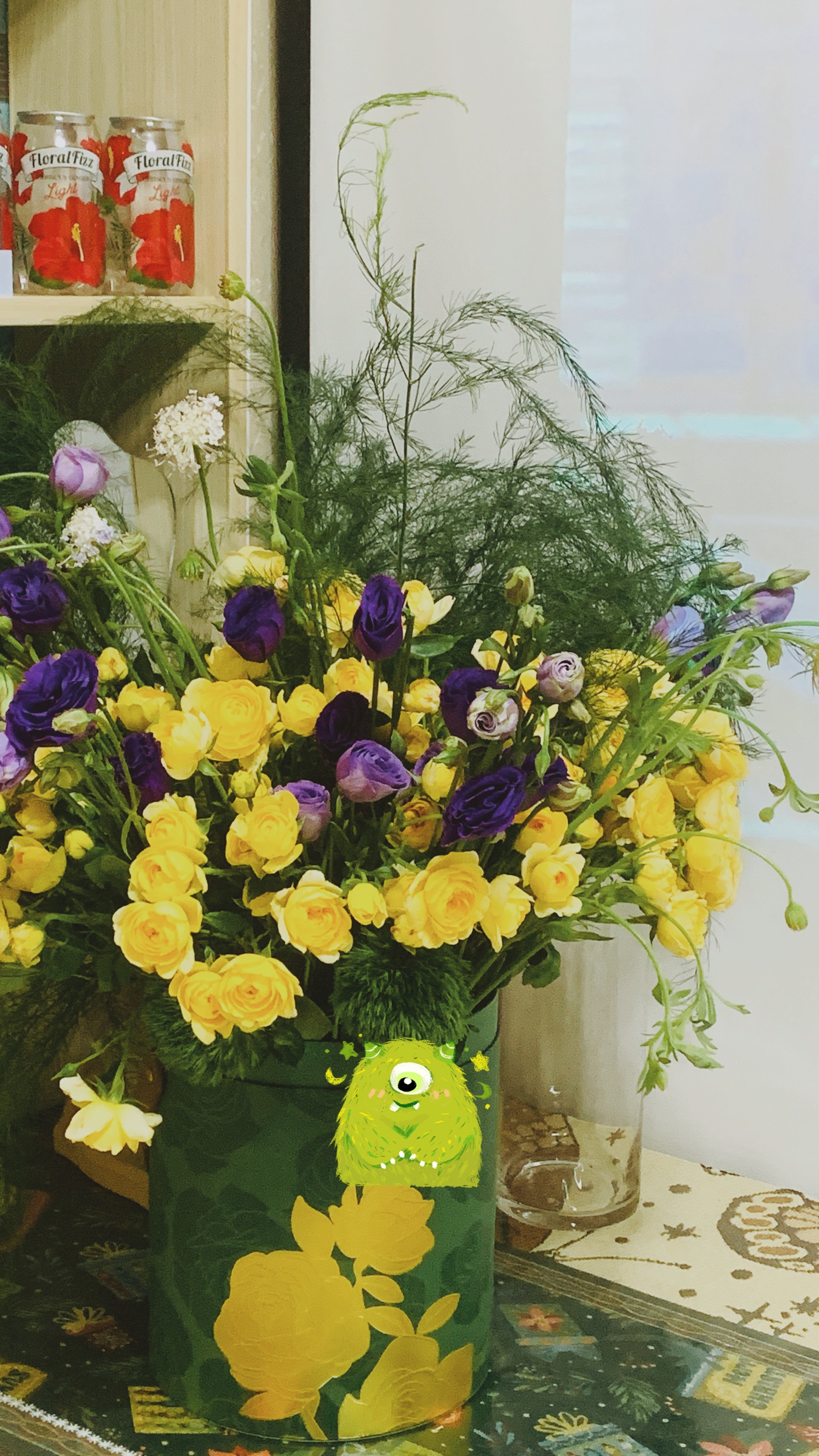 花材乱七八糟搭配一下[卡皮巴拉] ​​​