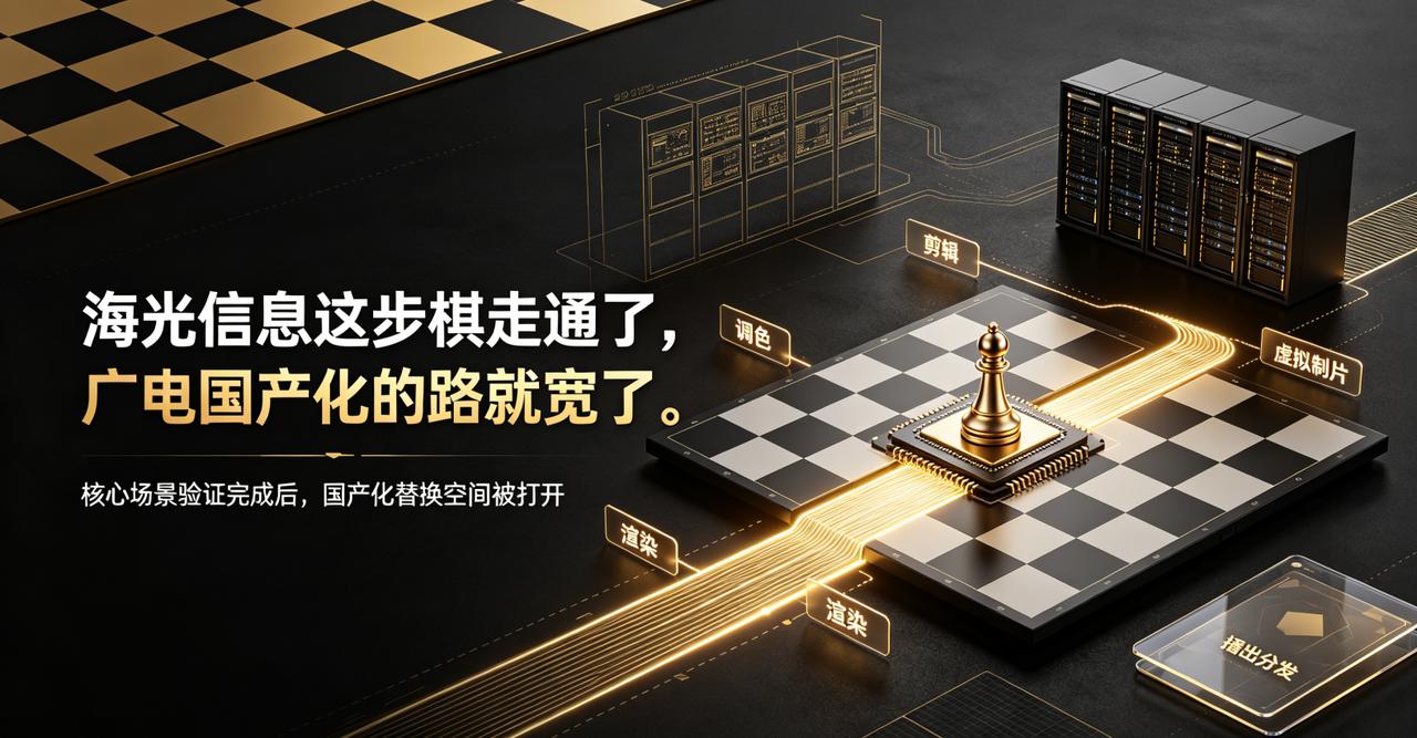 海光信息这步棋走通了，广电国产化的路就宽了。

刚从海光信息BIRTV论坛回来，