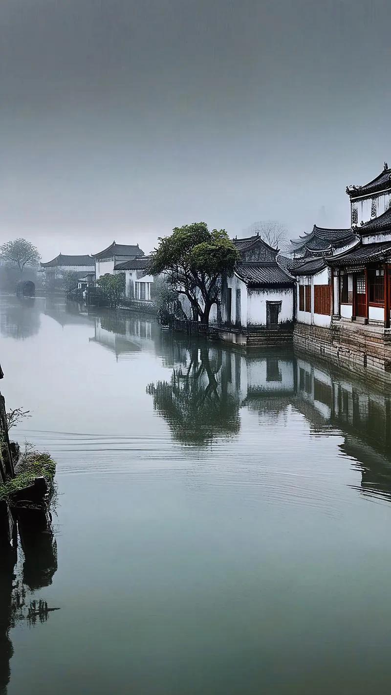 江南地区以其秀美的山水风光闻名遐迩，是中国自然与文化交融的绝佳代表。江南山水以“