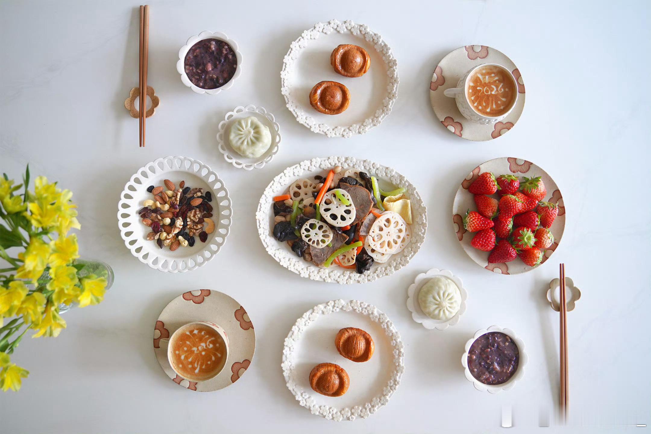 同一角度•早餐桌🏠周四早呀好好吃饭的一年晒出我的年度兴趣