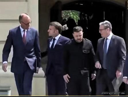 法国总统马克龙强烈谴责了俄罗斯12月6日对乌克兰、特别是对其能源和铁路基础设施的