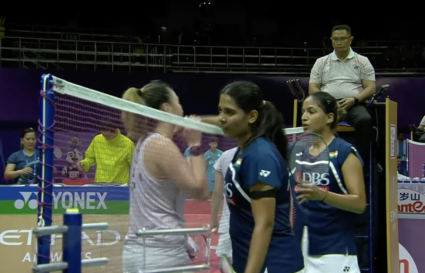 乔莉/普莱拉🇮🇳 21-15、21-12 🇺🇸林瑞蓉/李欣梅下轮对手：岩