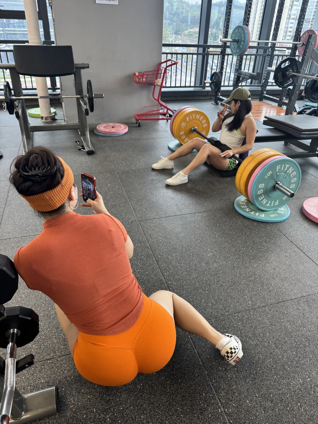 健身拍照搭子，你有吗？