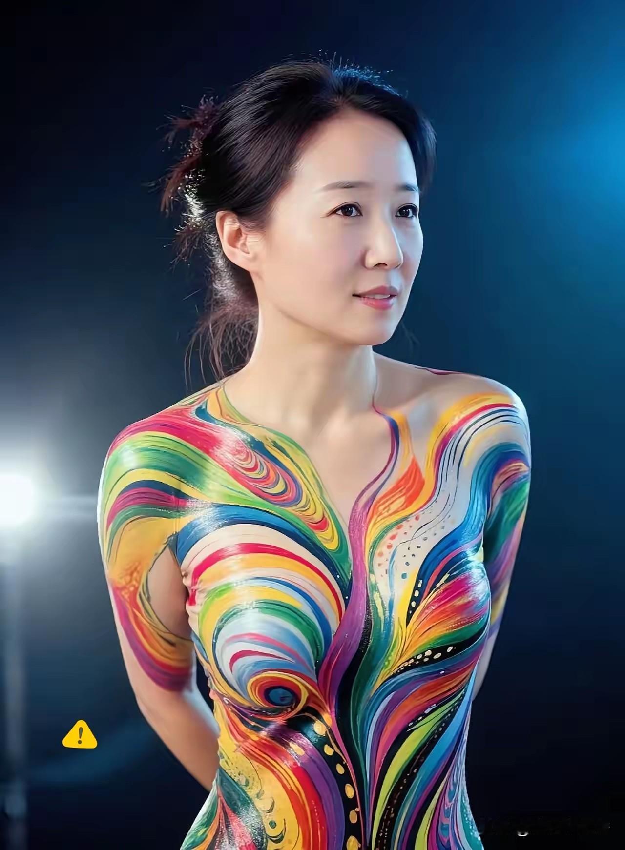 现在艺术圈真是越来越让人捉摸不透了。就说“人体彩绘”，好多新闻里都有它的身影。美