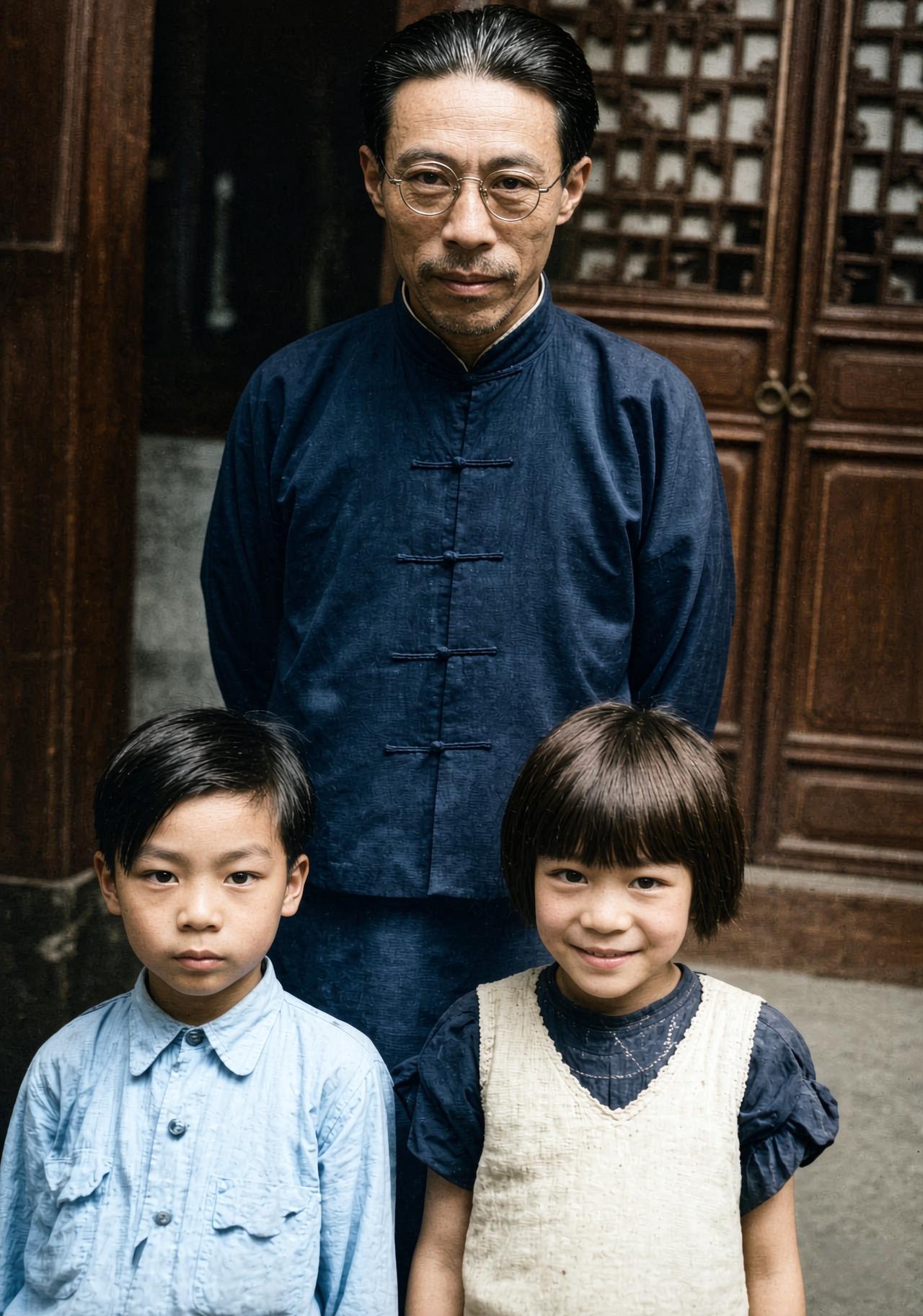 1938至1939年，云南昆明（福寿巷），正值抗战最艰难的“西南联大”时期。闻一