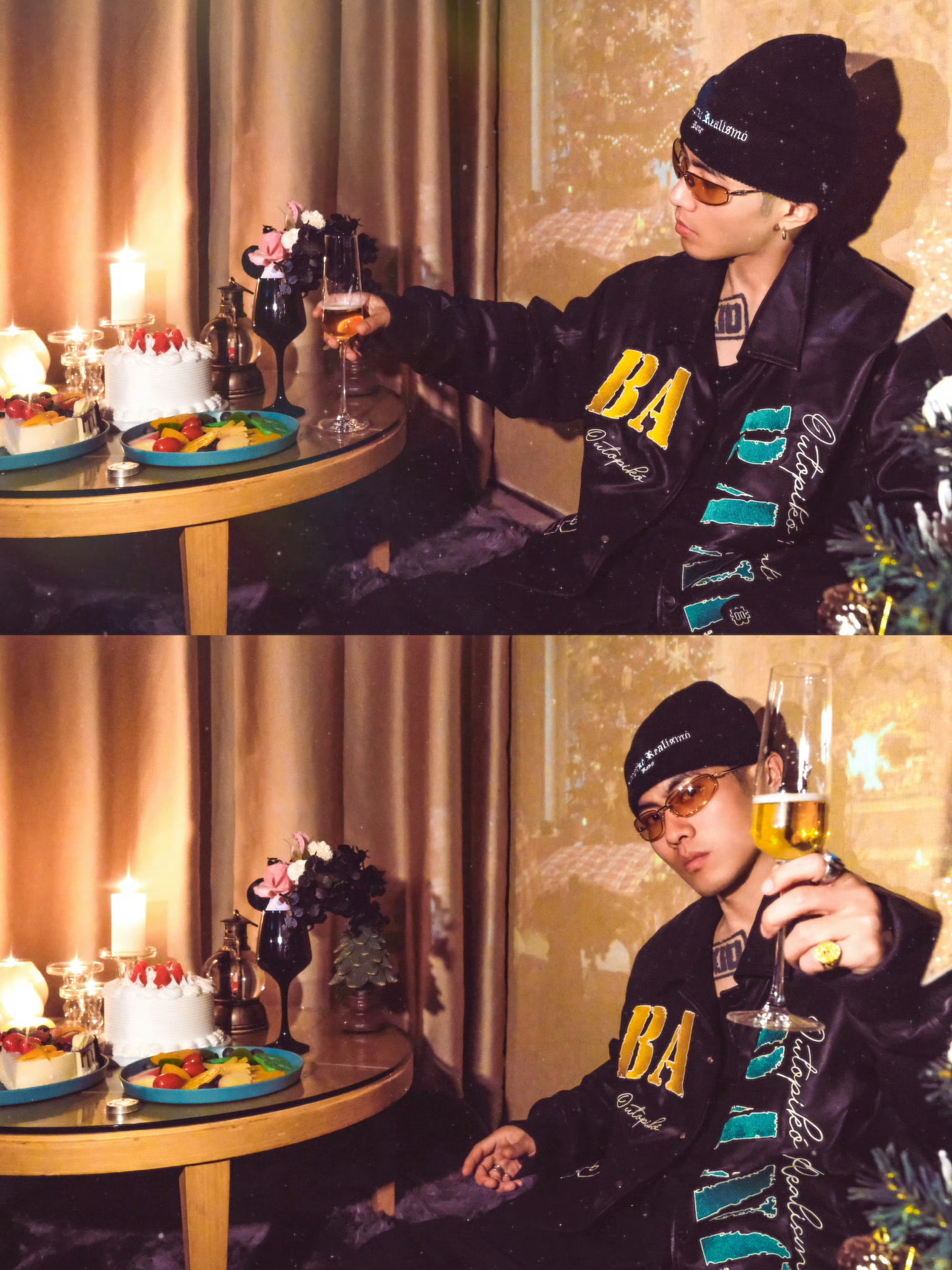 圣诞节 刘聪晒出圣诞照！这次是帅哥们！ 