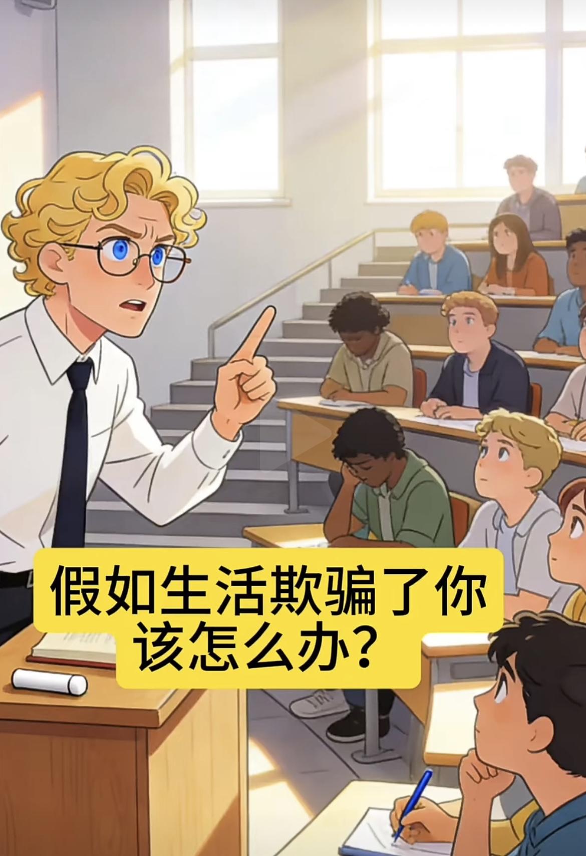 “ 假如生活欺骗了你该怎么办 ”[奸笑][奸笑]