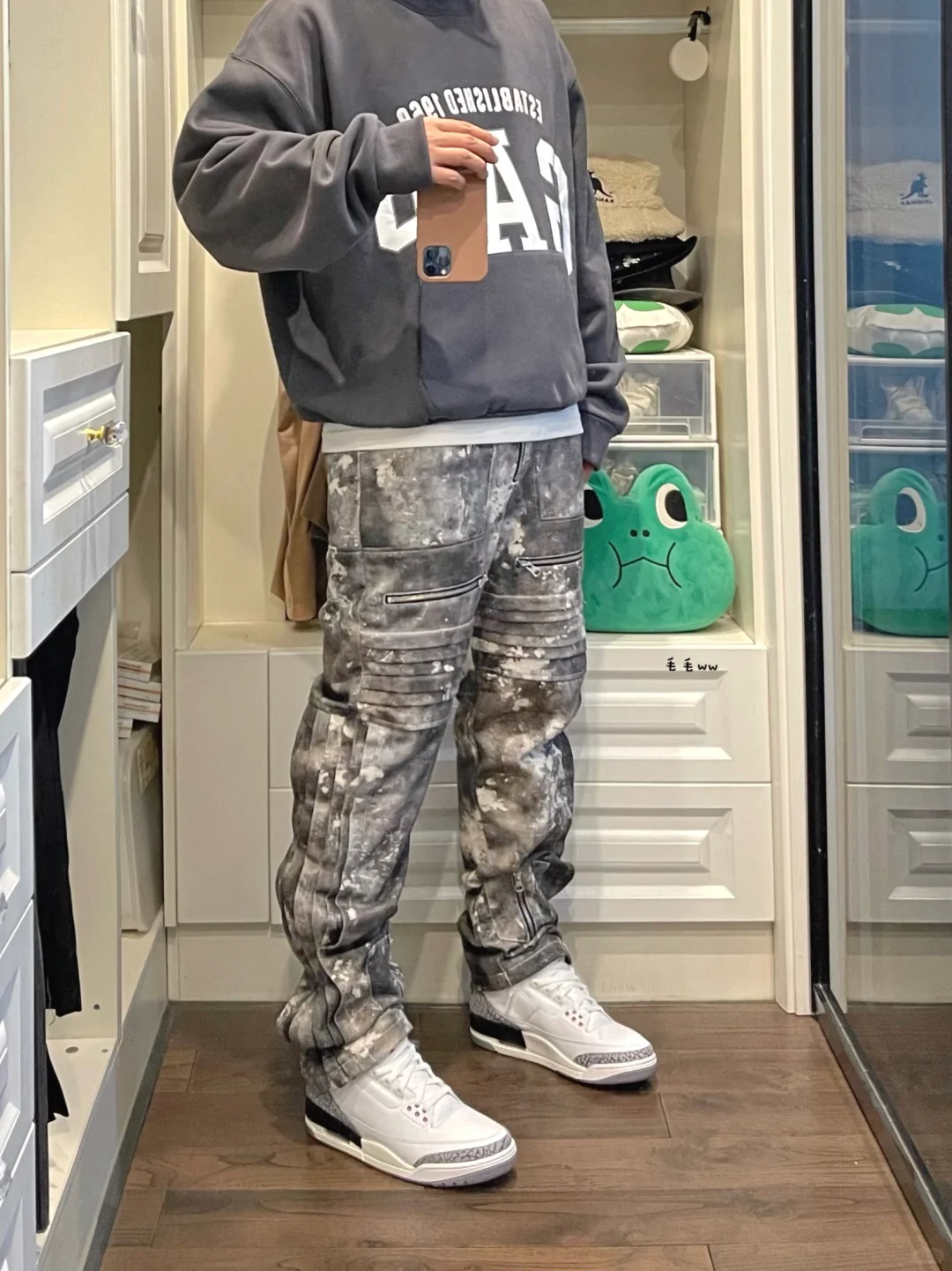 高级灰色系｜迷彩裤穿搭
