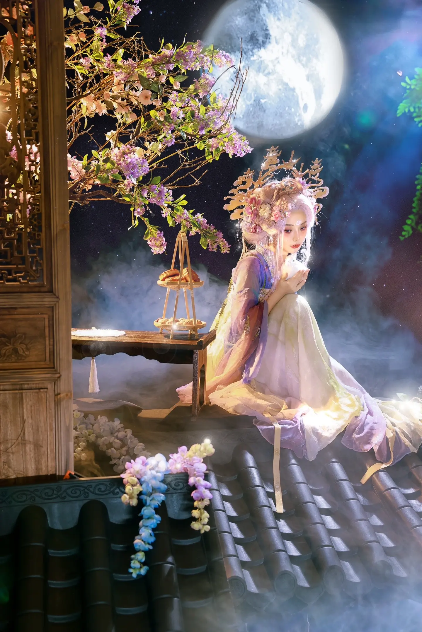 “这人间，终究是比那广寒宫多了一丝温度”