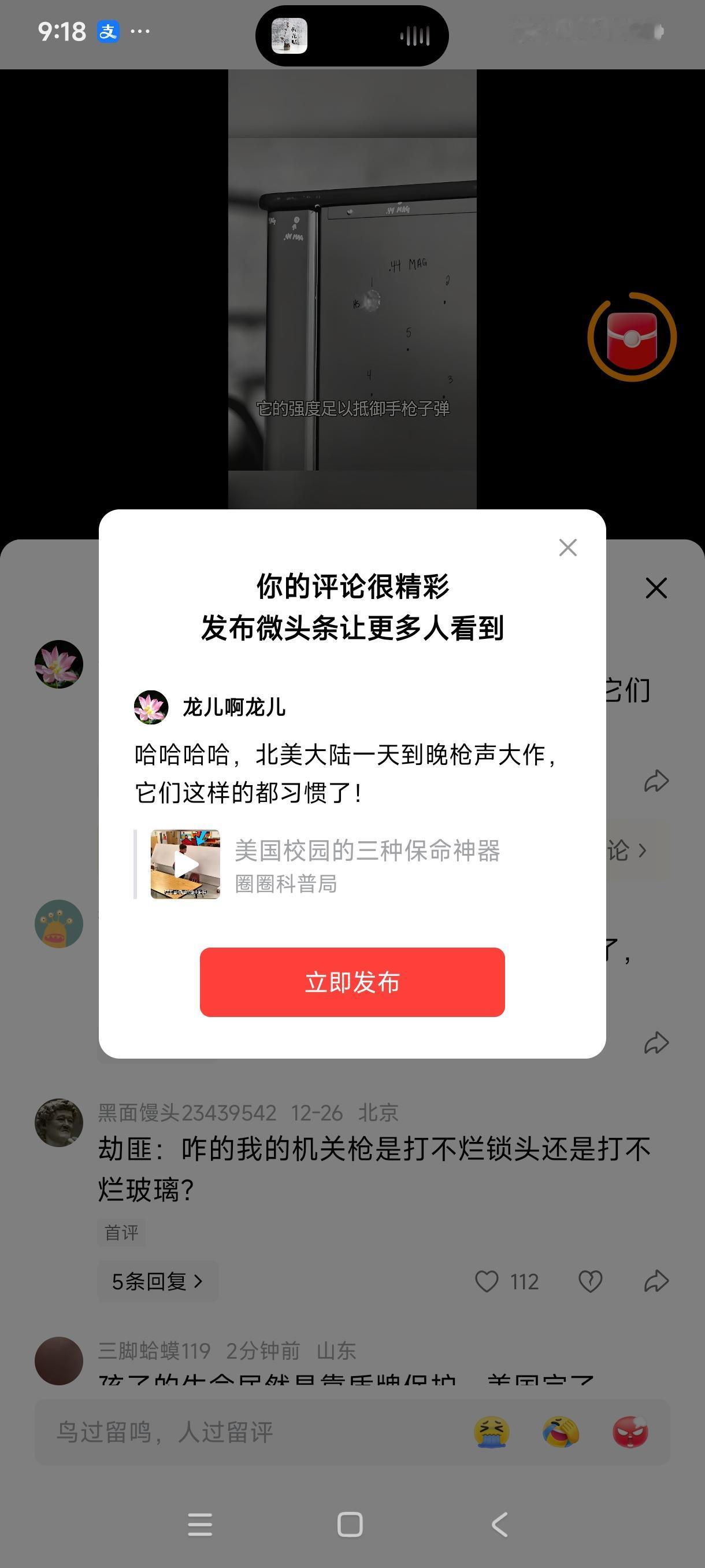 哈哈哈哈，北美大陆一天到晚枪声大作，它们这样的都习惯了！