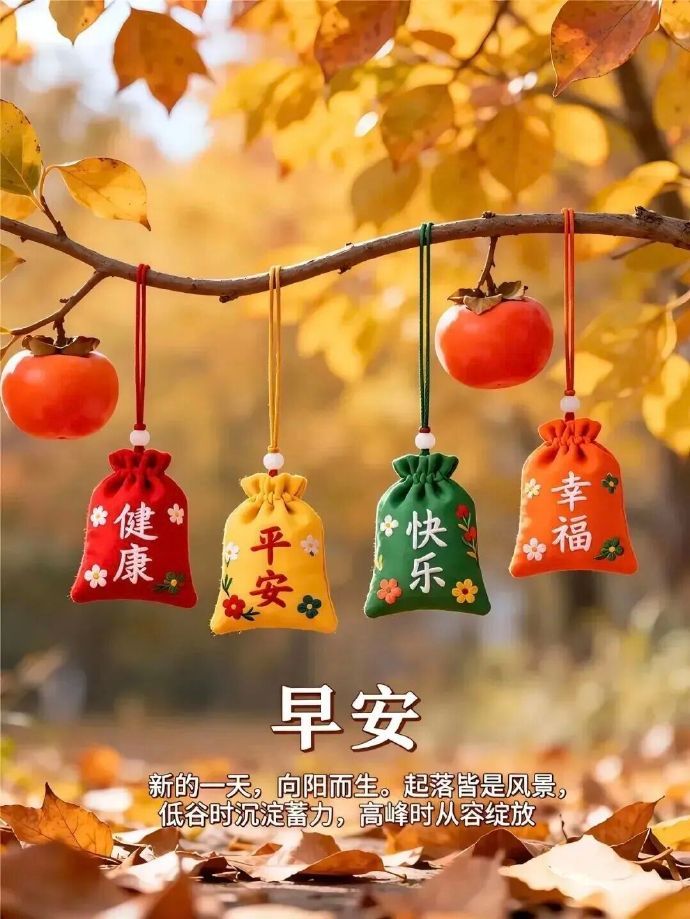 今日明日天天好，先把心情照料好；随遇而安精神好，平安喜乐早上好。 