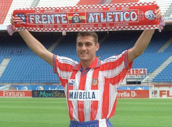 【老照片】 西甲 Christian Vieri signing for Atl