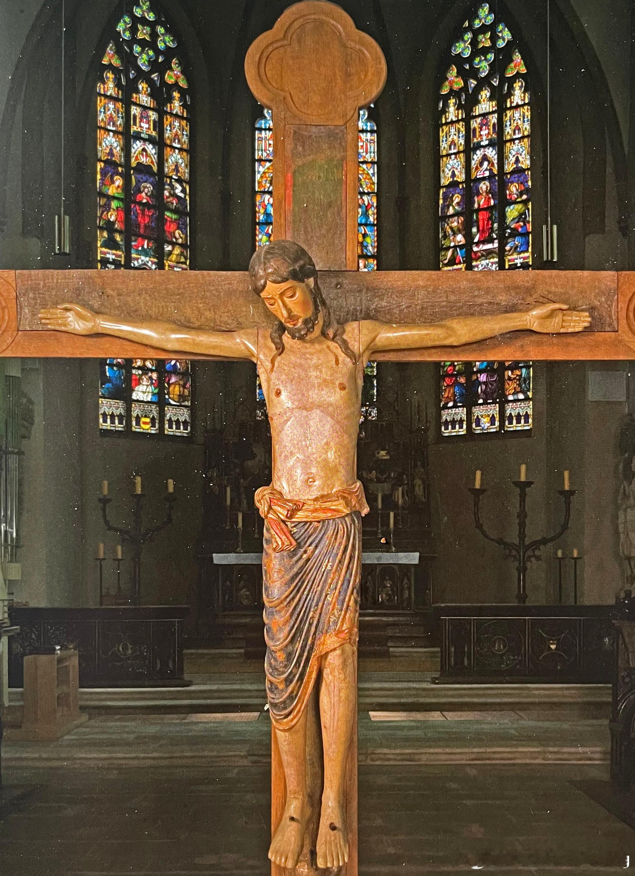 # 罗马式时期艺术  ROMANESQUE # 卡彭伯格十字架卡彭伯格早期普雷蒙