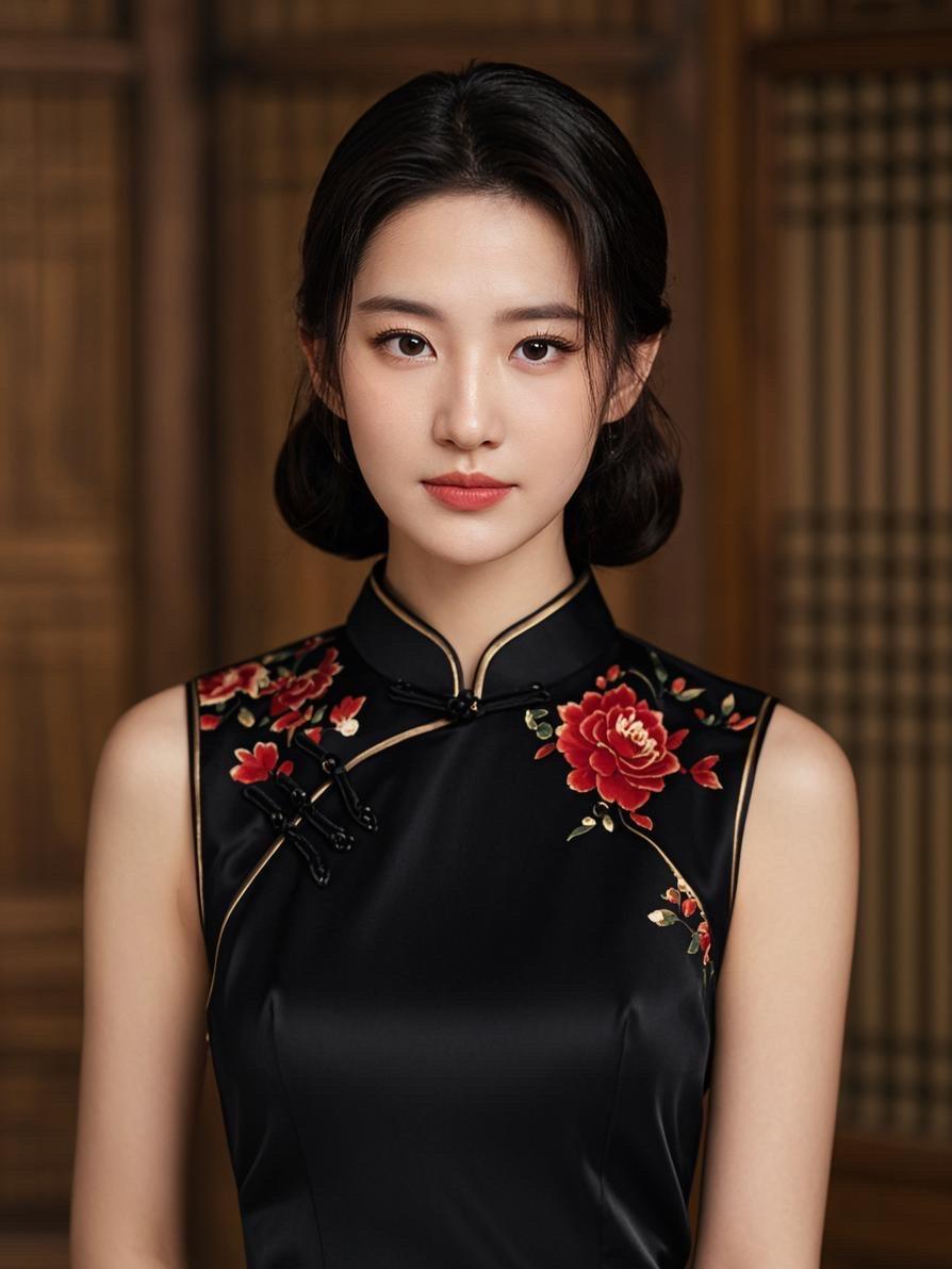 旗袍是独属于中国女人的美 ai国风旗袍韵