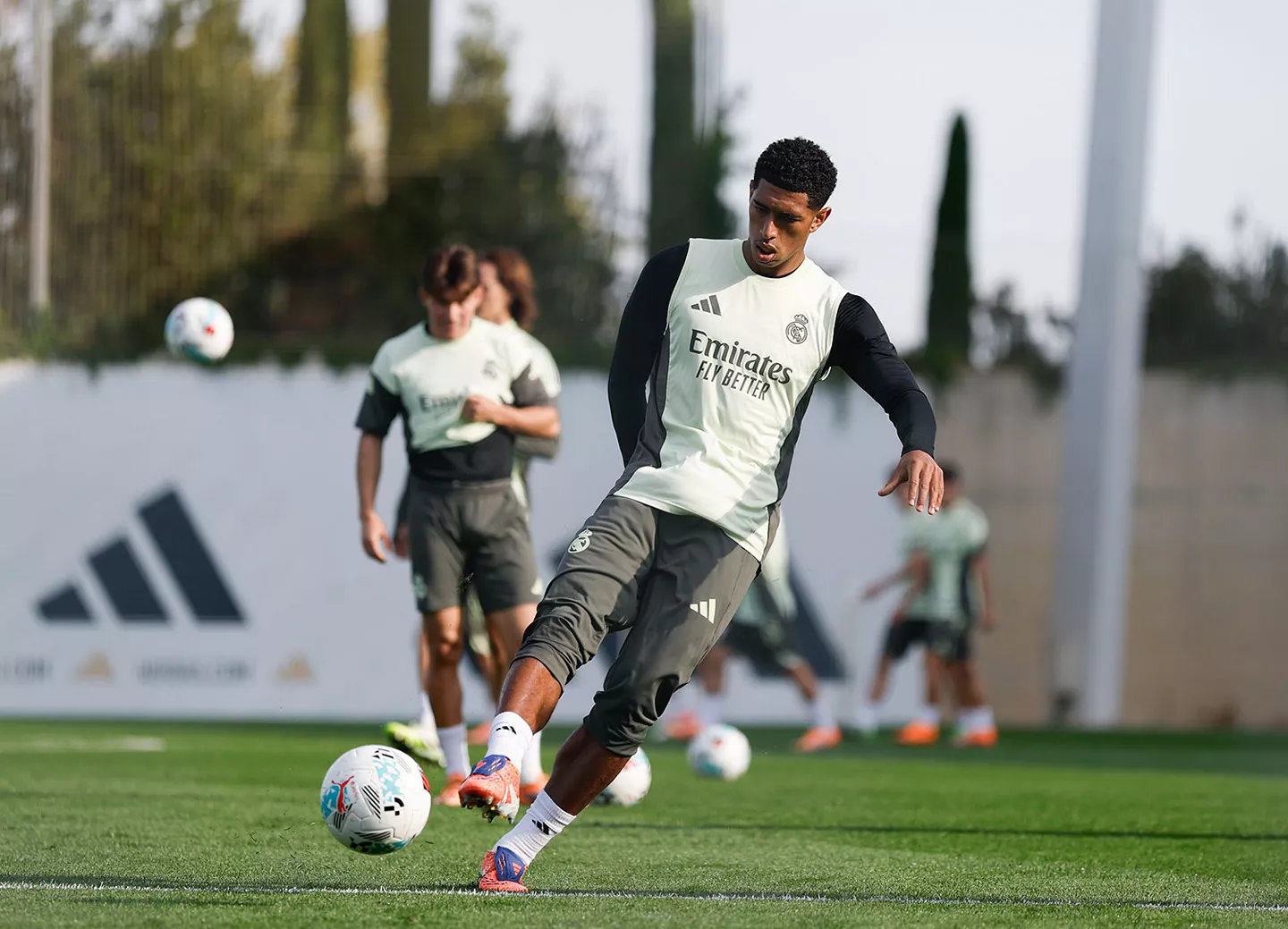 2025.10.8今日，球队训练。皇马训练halamadrid ​​​