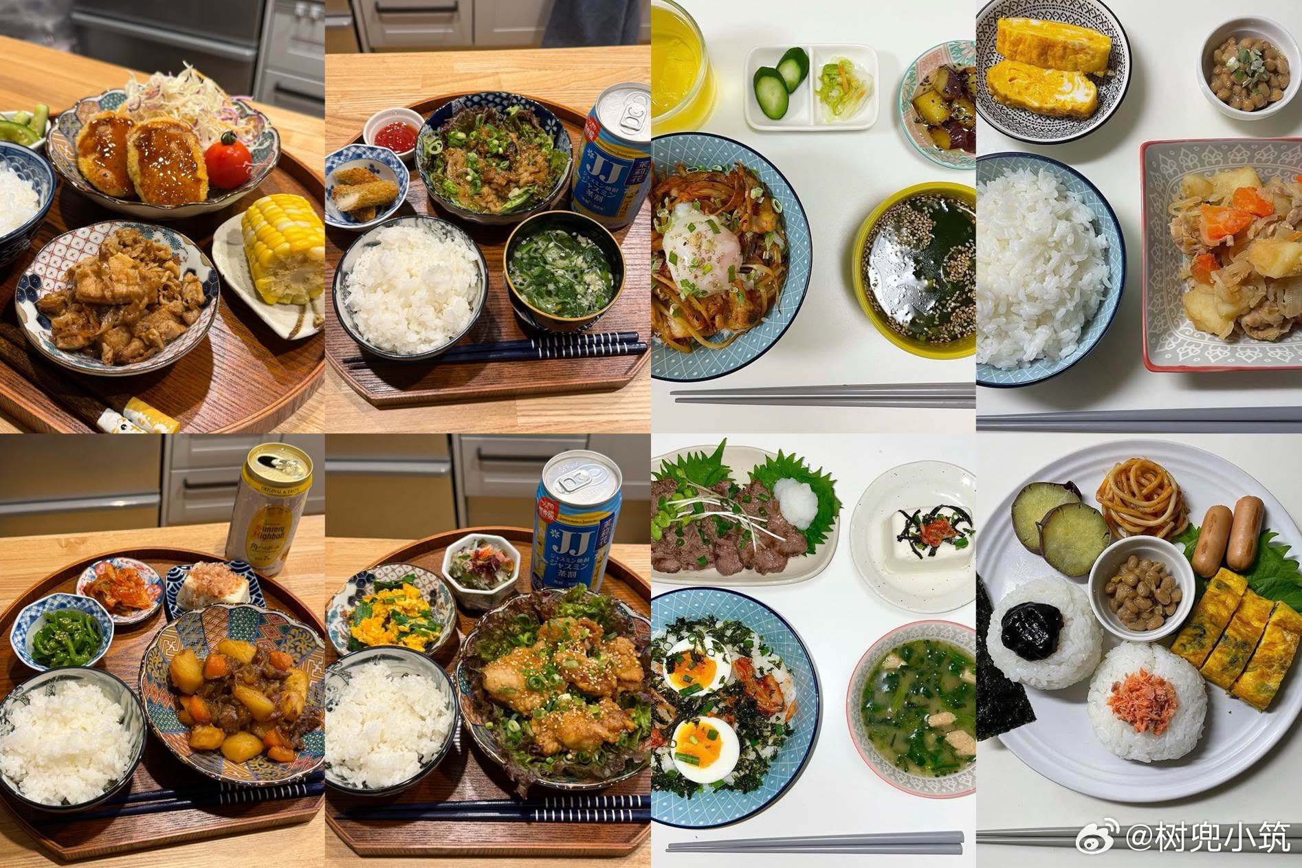 【 食器的影响很大 】同样都是装盛原推自己炊煮的食物，但是食器的差别产生很大的影