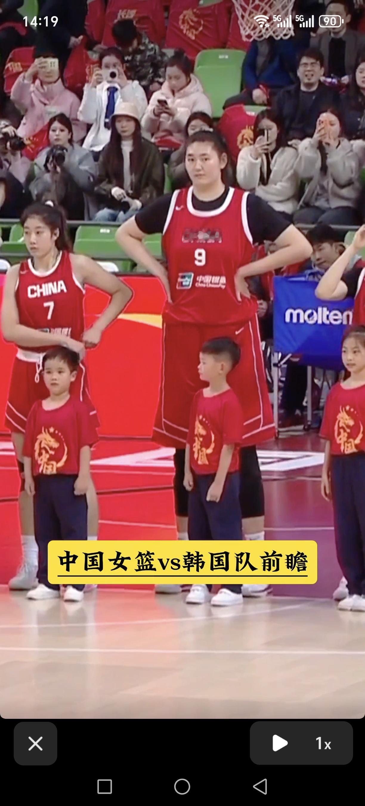 中国女篮vs韩国队前瞻，即将开战！张子宇领衔内线占优，宫鲁鸣不可轻敌！老将王思雨