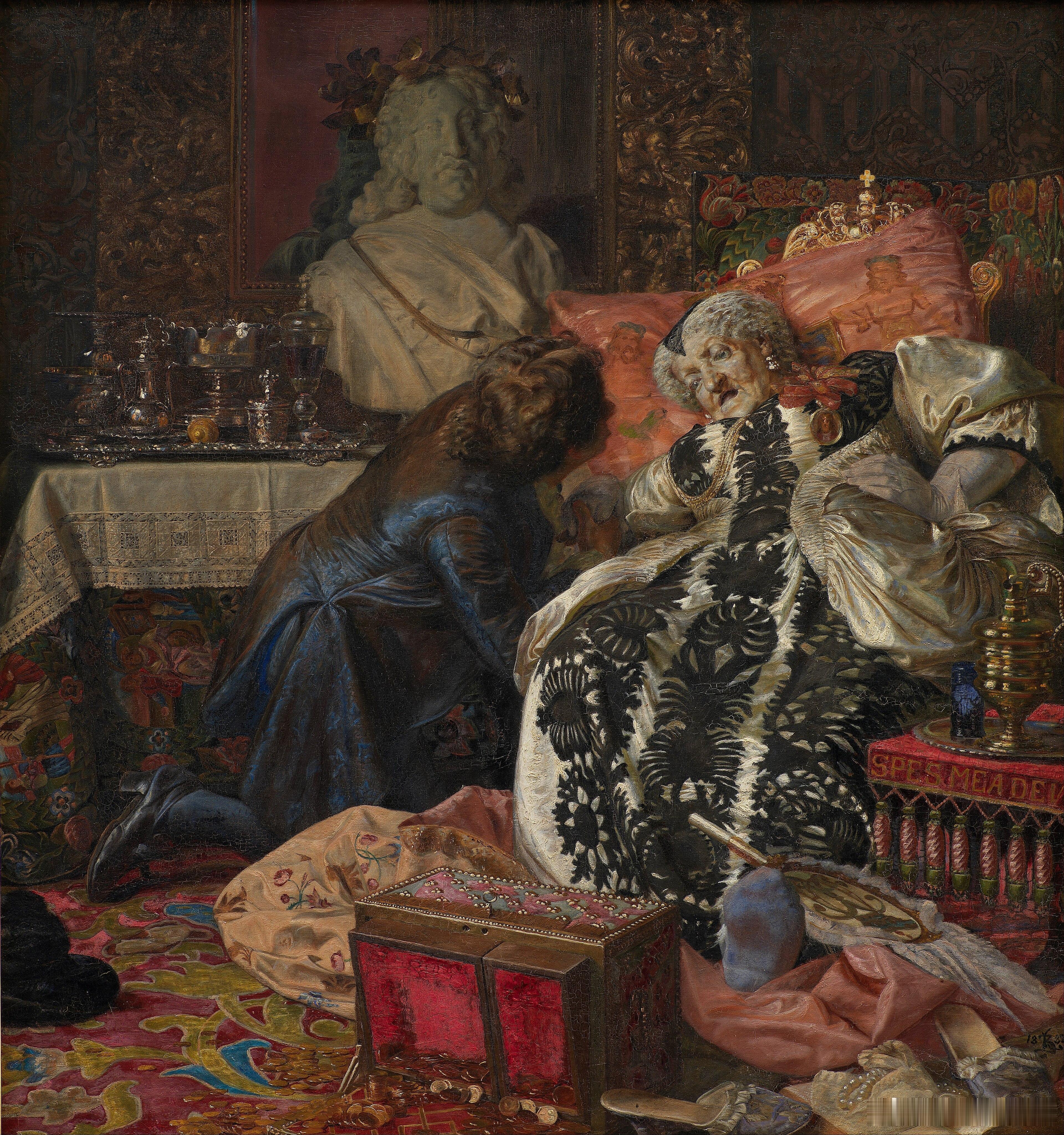 西洋历史文化鱼缸历史人物 丹麦画家克里斯蒂安·扎特曼（Kristian Zahr