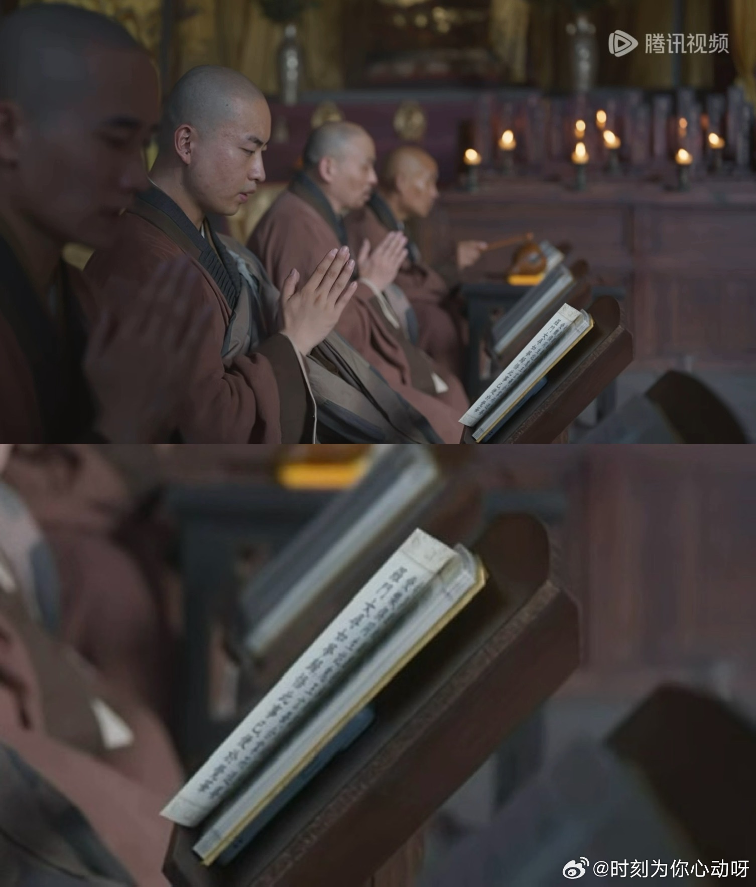 兰香如故的和尚怎么偷偷玩手机 严肃的古装氛围感瞬间破碎，一想到诵经的和尚怀里藏手