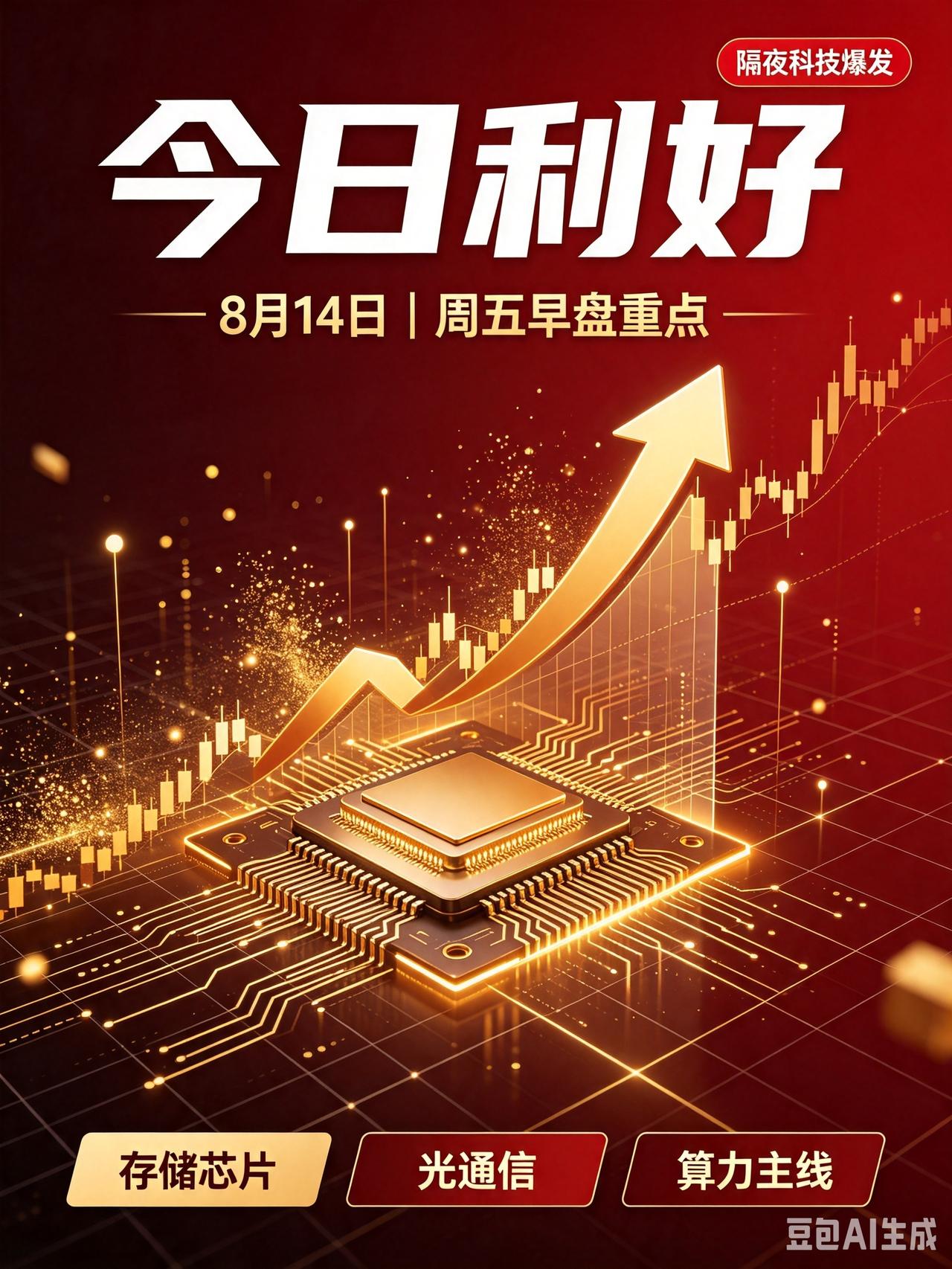 2026年8月14日（周五）A股今日利好汇总
 
风险提示：资讯仅公开信息整理，
