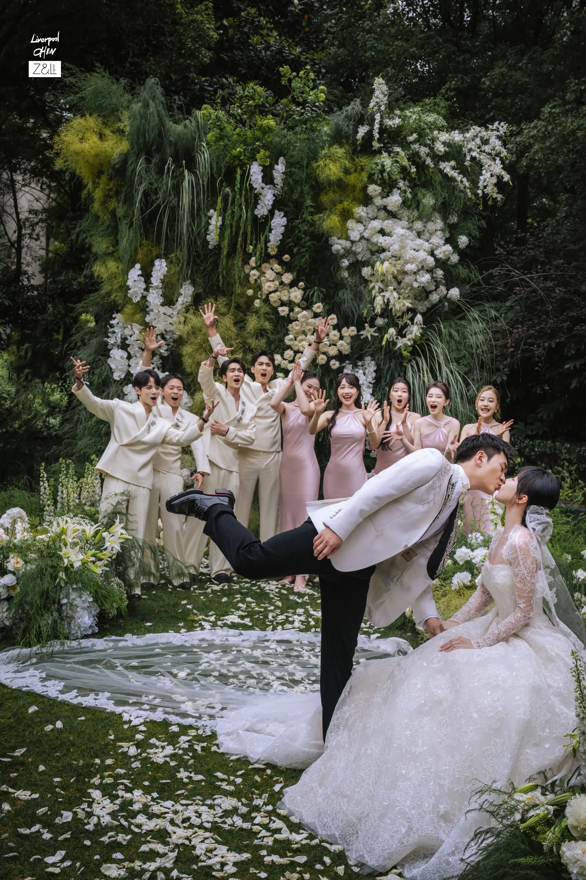 徐老师&航仔婚礼 造型。徐老师婚礼