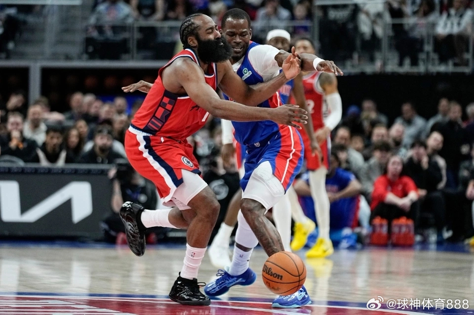 哈登离奇数据位列历史第一快船98-92击败活塞，哈登出战37分钟，20投4中，1