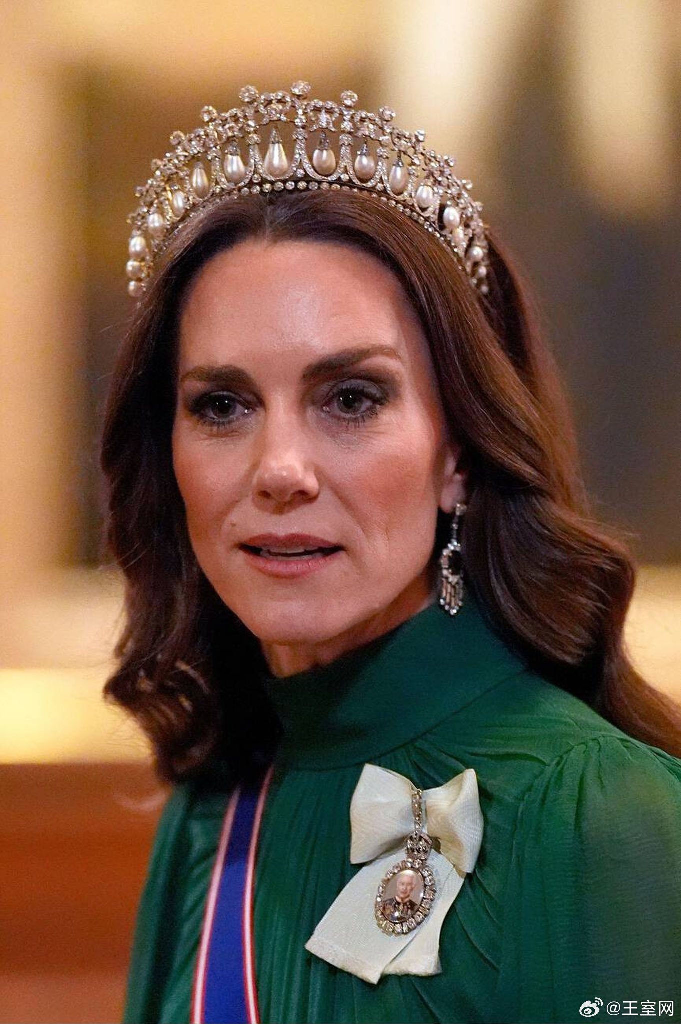 英国王室 🇬🇧🇳🇬3月18日，尼日利亚总统夫妇欢迎国宴，威尔士王妃凯瑟琳