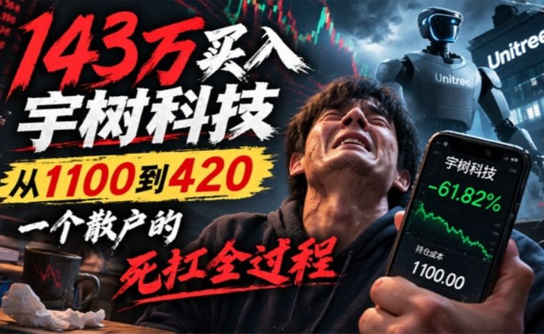 143万买入宇树科技：从1100到420，一个散户的死扛全过