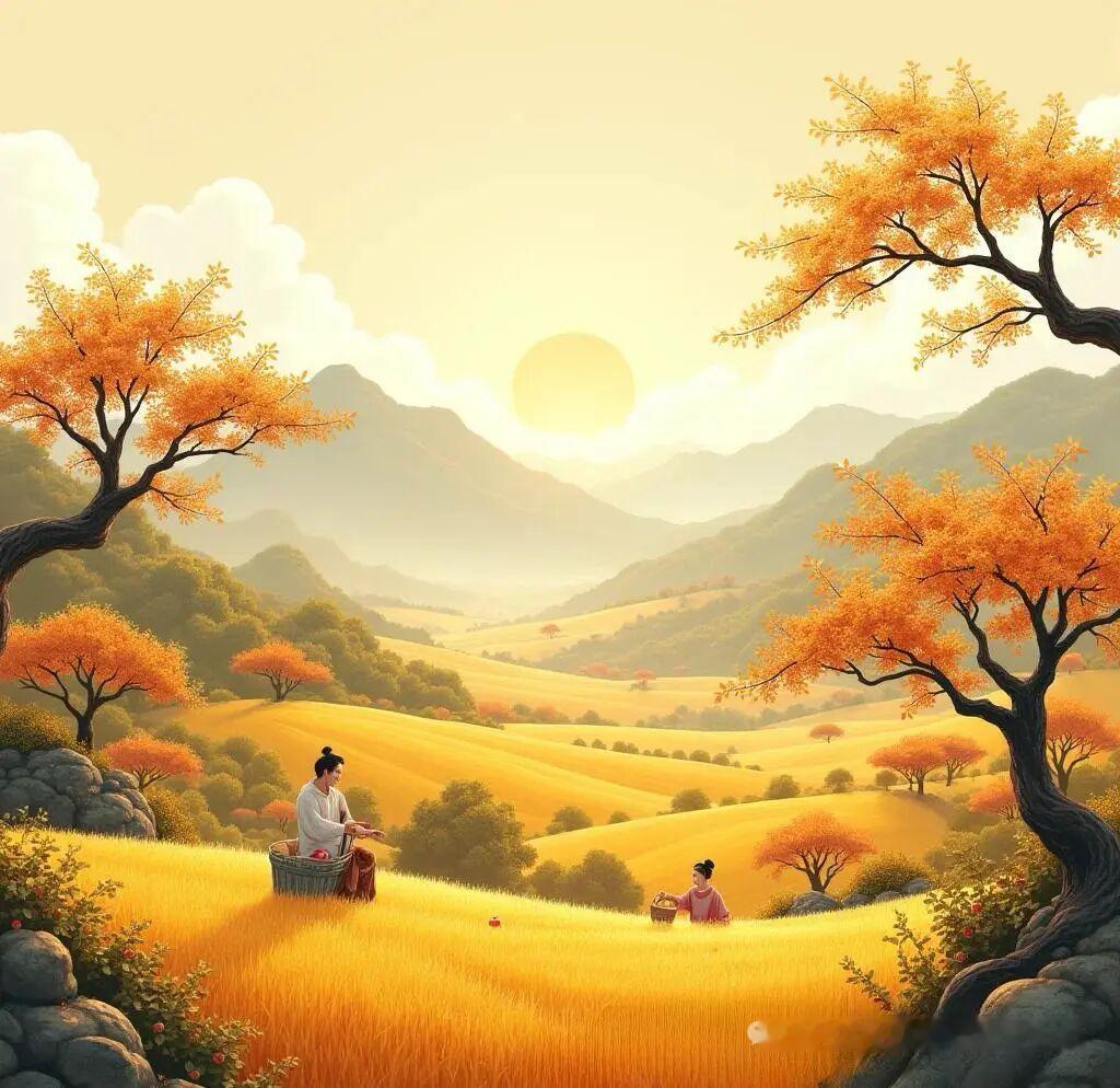 江月晃重山 · 立秋时节

残暑犹笼庭树，素商潜递新凉。乱蝉嘶老碧荷香。风初起，