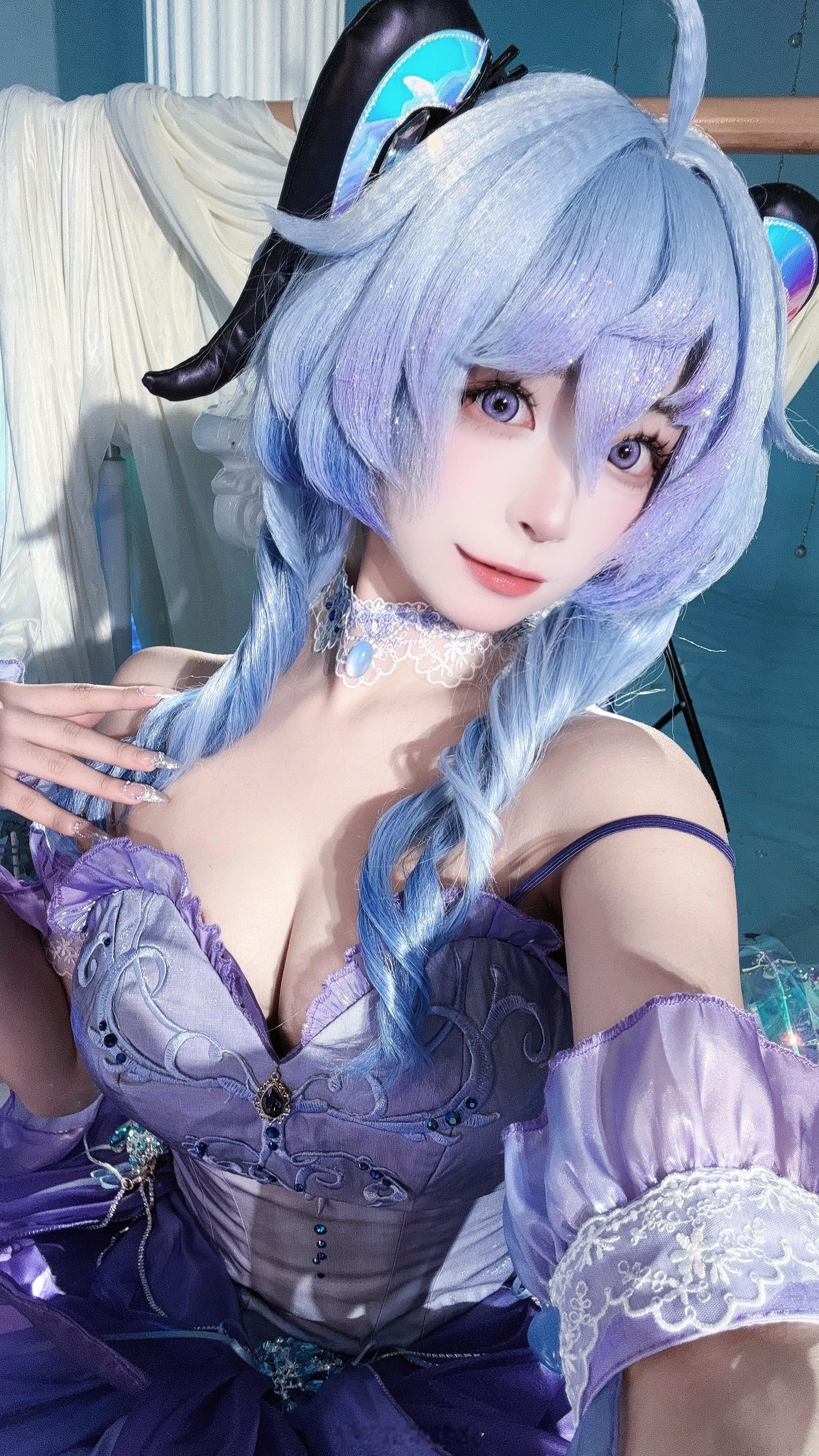 #原神[超话]##原神4.5版本##原神4.5版本二创# 甘雨芭蕾～🩰发发前两
