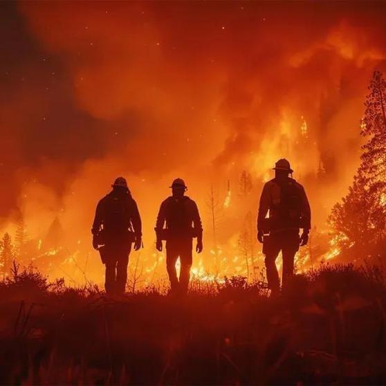 近期，智利南部地区爆发大规模森林火灾，火情蔓延迅速，该国已宣布进入“灾难状态”。