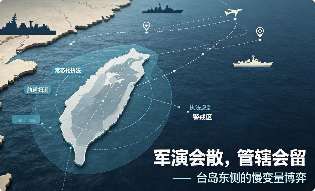 台东炮声再响也盖不住这场慢变量，大陆海警已经住了下来。

台军9月要在台东到屏东