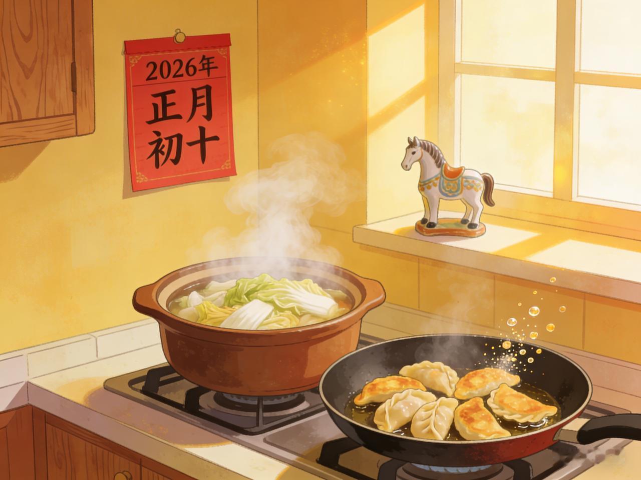 老话说“正月怕初十”，明日正月初十，别忘了“吃三样，做一事”。
一、小白菜
二、