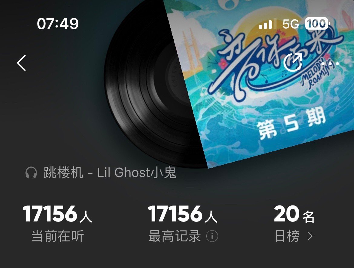 小鬼王琳凯音你而来 [哇]小鬼把更多时间花在音乐上 不到八点就有1.7w人在听啦