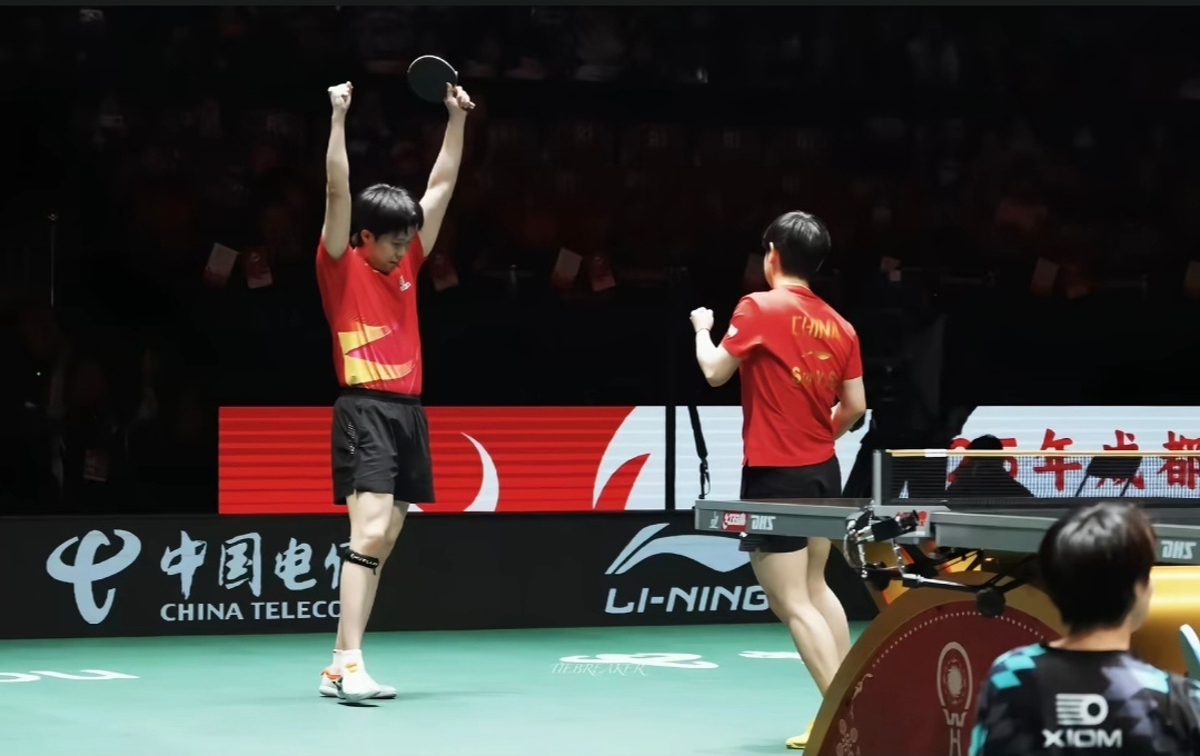 我们是冠军🥇，恭喜中国队，🇨🇳棒👍👍，我们总决赛见 国乒11战全胜夺冠