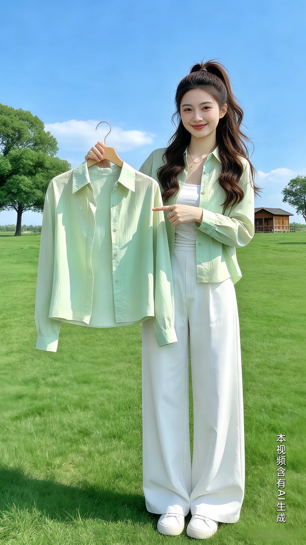 小个子女生的五一出游穿搭 出游穿搭看我的 微胖美女五一出门就这样穿 一...