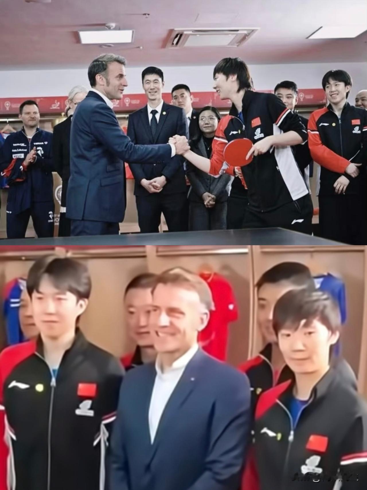 不得不服，
王曼昱这一个下意识的动作，
简直就是教科书级别的冷静。

换做普通人