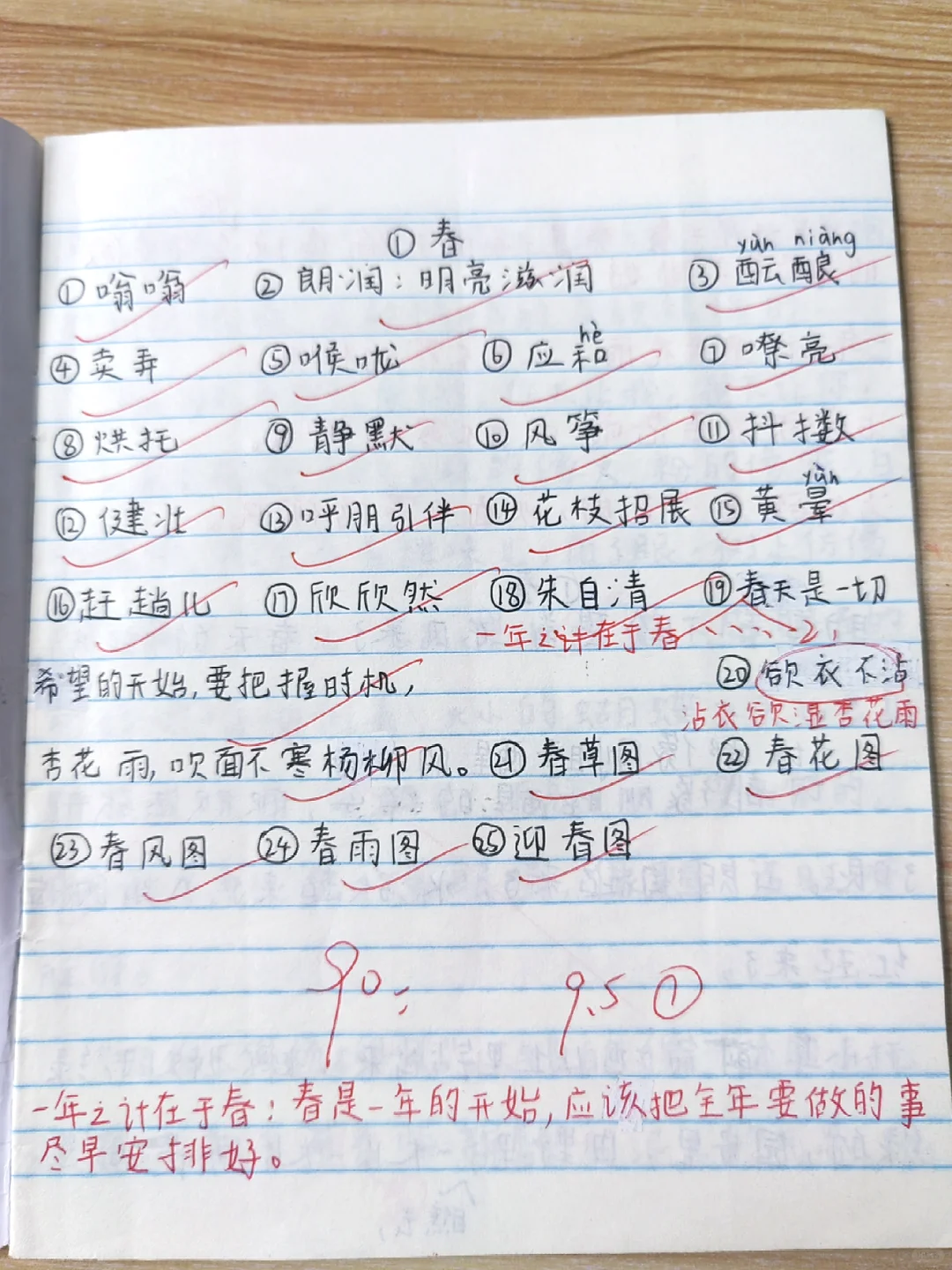 七上语文|你们平时是怎么听写的呢？